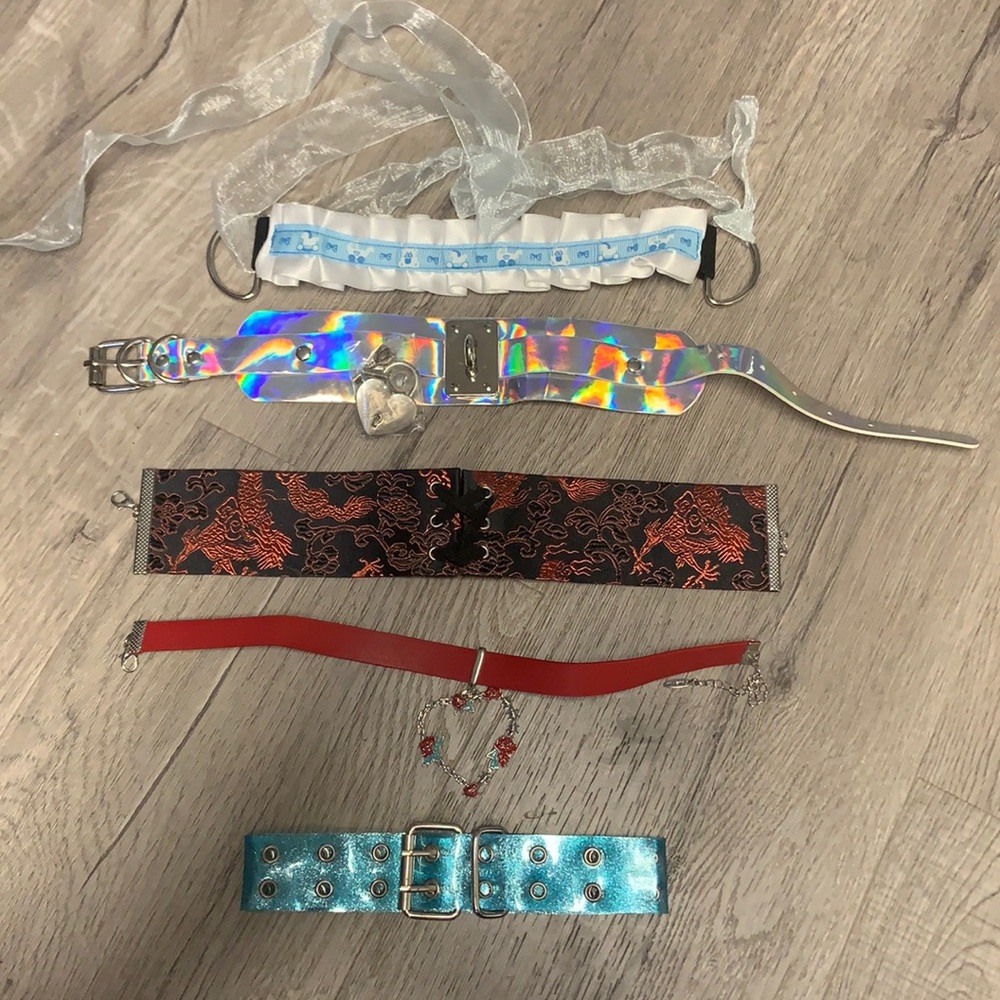 Lot of Dolls Kill Chokers